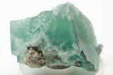 Cubic Green Fluorite Crystal - China #197162-1